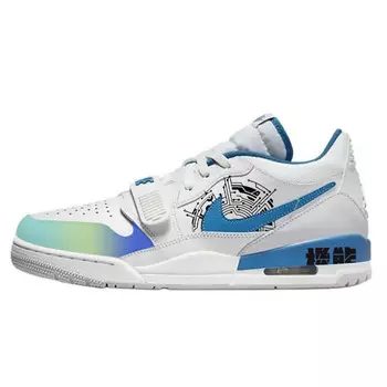 Баскетбольные кроссовки Legacy 312 Vintage Men Low-Top Blue/White Jordan