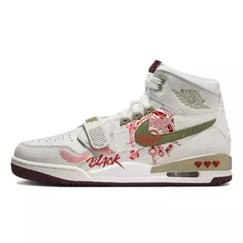 Баскетбольные кроссовки Legacy 312 Vintage Men Mid-Top Green/White Jordan