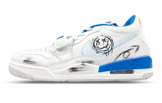 Баскетбольные кроссовки Legacy 312 Vintage Men Low-Go White/Blue Jordan