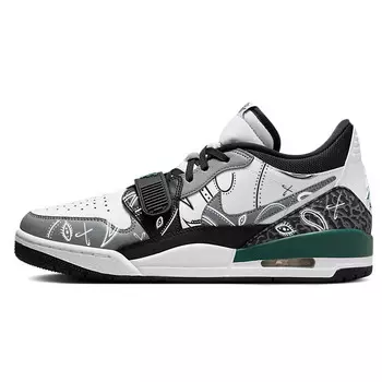Баскетбольные кроссовки Legacy 312 Vintage Men Low-Top Black/White Jordan