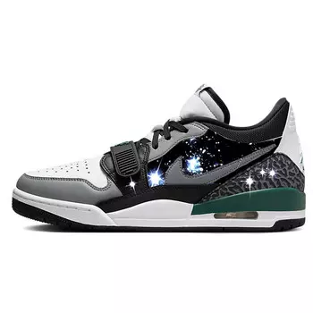 Баскетбольные кроссовки Legacy 312 Vintage Men Low-Top Black/White Jordan