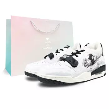 Баскетбольные кроссовки Legacy 312 Vintage Men Low-Top, белый, черный Jordan