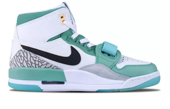 Баскетбольные кроссовки Legacy 312 Vintage, мужские, высокие, белый Jordan