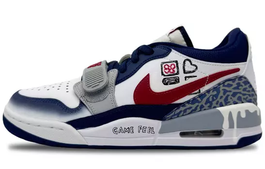 Баскетбольные кроссовки Legacy 312 Vintage Unisex Low-Top Blue Jordan