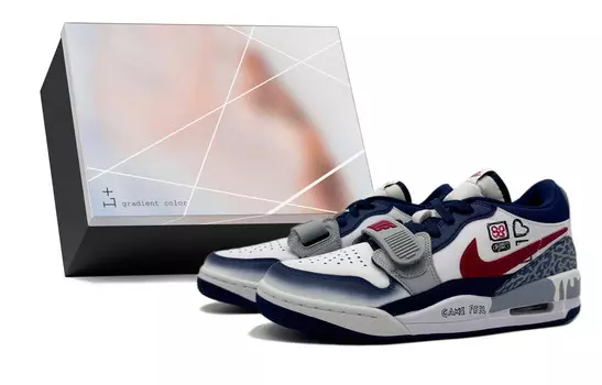 Баскетбольные кроссовки Legacy 312 Vintage Unisex Low-Top Blue Jordan