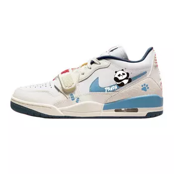 Баскетбольные кроссовки Legacy 312 Vintage Unisex Low-Go бежево-голубого цвета Jordan