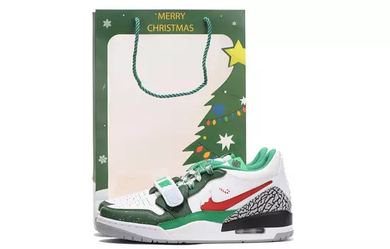 Баскетбольные кроссовки Legacy 312 Vintage женские с низким верхом зеленые Jordan