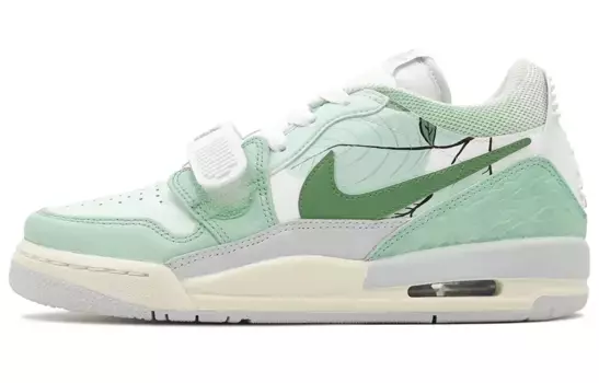 Баскетбольные кроссовки Legacy 312 Vintage женские с низким верхом, зеленый Jordan
