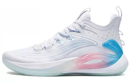 Баскетбольные кроссовки Light Feather 3rd мужские с низким верхом, новые белые Xtep