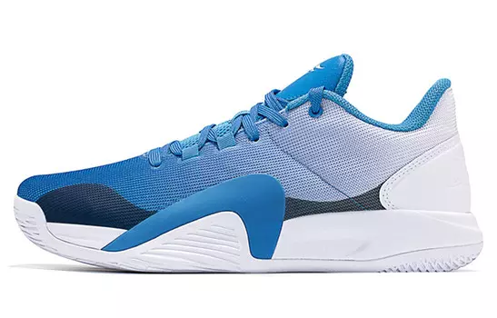 Баскетбольные кроссовки Lin Generation мужские с низким верхом белого/синего цвета Xtep