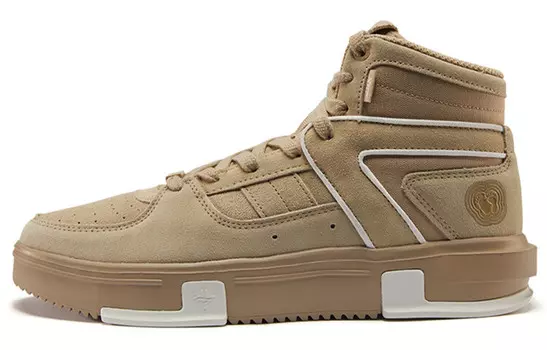 Баскетбольные кроссовки Lin Generation мужские высокие бежевые Xtep