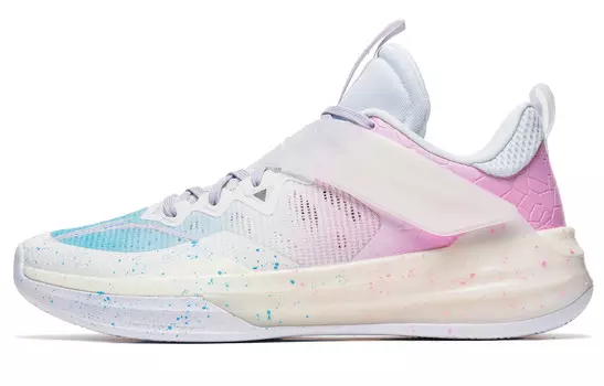 Баскетбольные кроссовки Liren 3 мужские с низким верхом белые/синие Lining