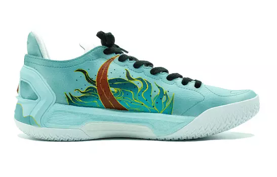 Баскетбольные кроссовки Liren 4 V2 мужские низкие зеленые/синие/черные/красные Lining