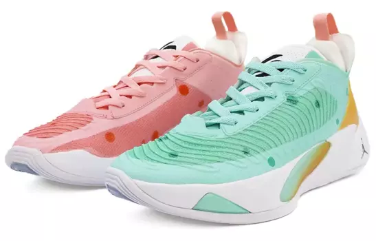 Баскетбольные кроссовки Luka 1 Vintage Men Low-top Aqua Blue/Pink Jordan