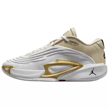Баскетбольные кроссовки Luka 3 Basketball Shoes Unisex Low-Top White Gold Jordan