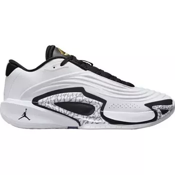Баскетбольные кроссовки Luka 3 Motorsport Jordan, цвет Wei/Metallic Gold/Schwarz/Rote Umlaufbahn
