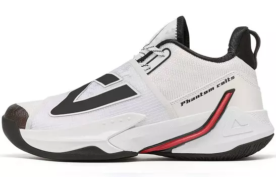 Баскетбольные кроссовки Magic Horse 1.0 мужские, среднего размера, белые/черные Peak