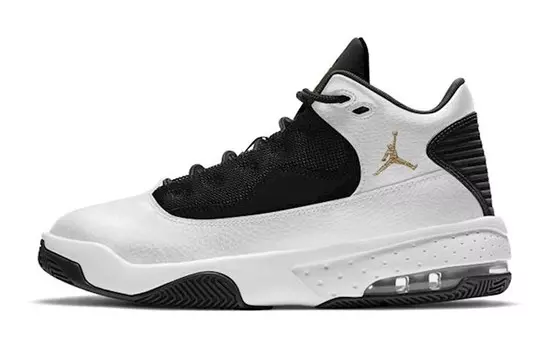 Баскетбольные кроссовки Max Aura 2 Vintage женские, среднего размера, черные/белые Jordan