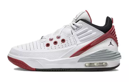 Баскетбольные кроссовки Max Aura 5 Kids GS Low-top White/Red Jordan, белый