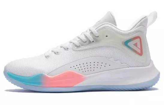 Баскетбольные кроссовки мужские низкие белые Peak