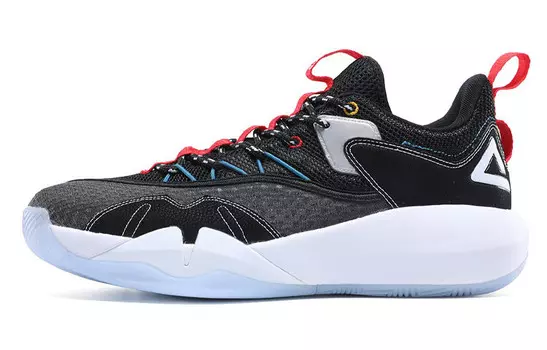 Баскетбольные кроссовки мужские низкие черные Peak