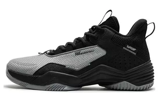 Баскетбольные кроссовки мужские низкие черные/серые 361°