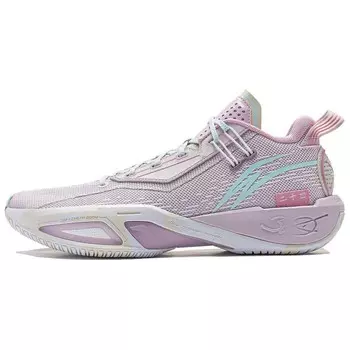 Баскетбольные кроссовки мужские низкие розовые Lining