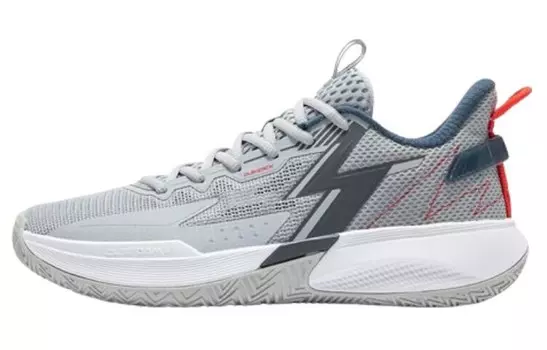 Баскетбольные кроссовки мужские низкие серые 361°