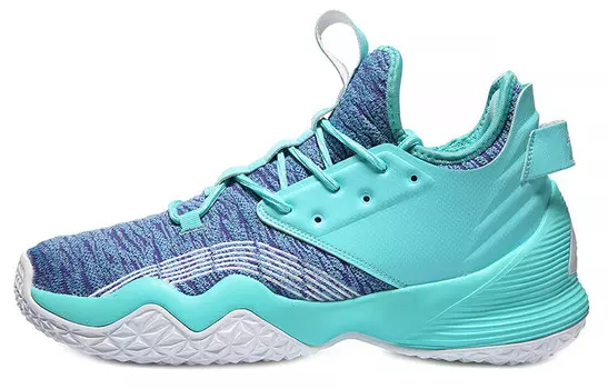 Баскетбольные кроссовки мужские низкие синие Peak