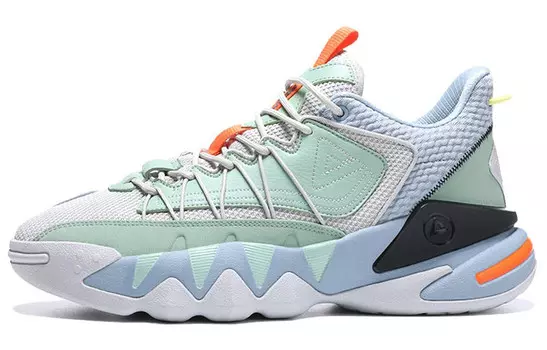 Баскетбольные кроссовки мужские низкие зеленые Peak