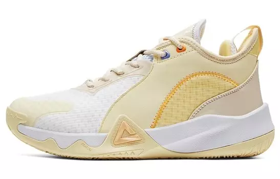 Баскетбольные кроссовки мужские низкие желтые Peak