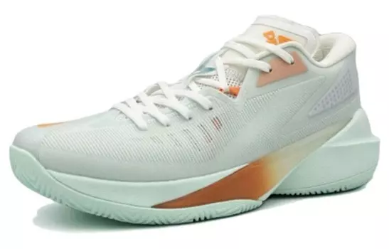 Баскетбольные кроссовки мужские с низким верхом голубого цвета Peak