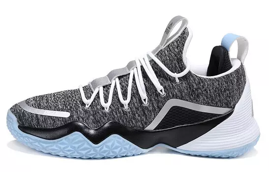 Баскетбольные кроссовки мужские с низким верхом темно-серого цвета Peak