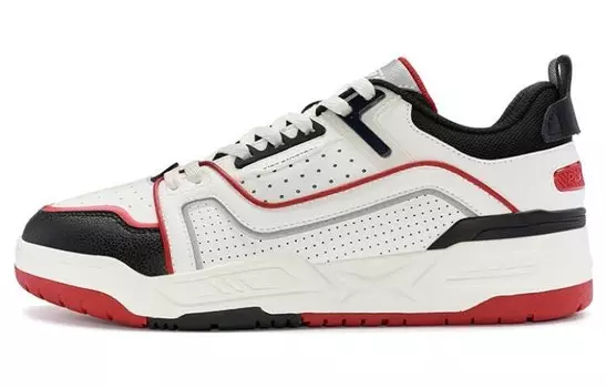 Баскетбольные кроссовки мужские с низким верхом, белые, черные, красные Xtep