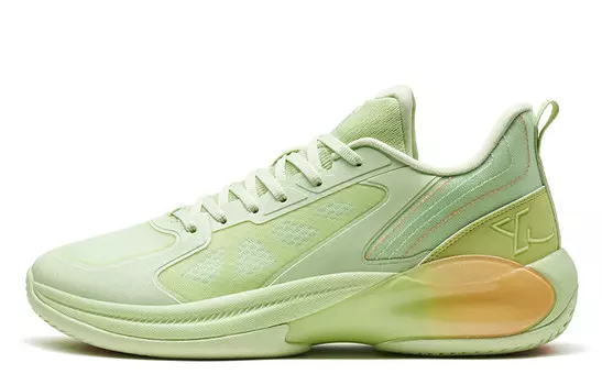Баскетбольные кроссовки мужские с низким верхом, желейно-зеленый/зеленый сельдерей Xtep