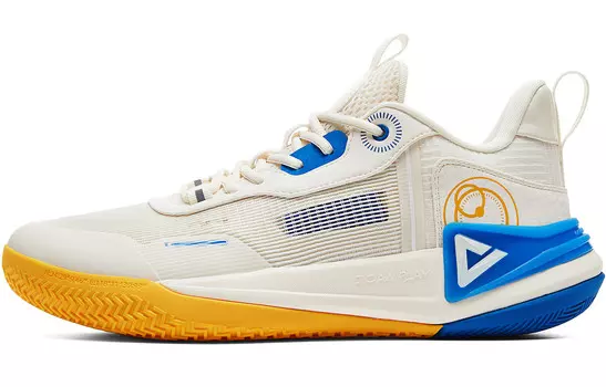 Баскетбольные кроссовки мужские с низким верхом бежевые/Cailan Peak