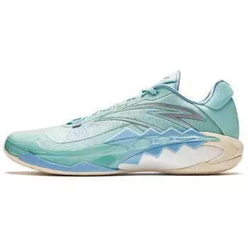 Баскетбольные кроссовки мужские с низким верхом Ice Water Green / Super Hydrogen Blue Anta