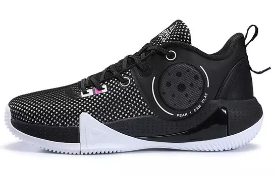 Баскетбольные кроссовки мужские среднего размера черные Peak