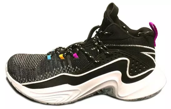 Баскетбольные кроссовки мужские среднего размера черные Anta