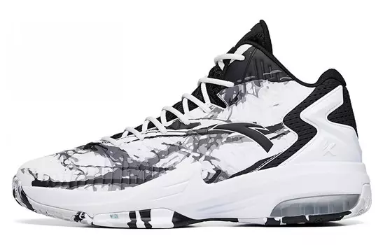 Баскетбольные кроссовки мужские среднего размера черные/белые Anta