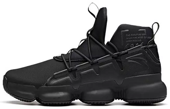 Баскетбольные кроссовки мужские среднего размера черные/белые Anta