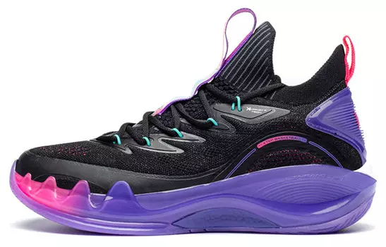 Баскетбольные кроссовки мужские среднего размера черные Xtep