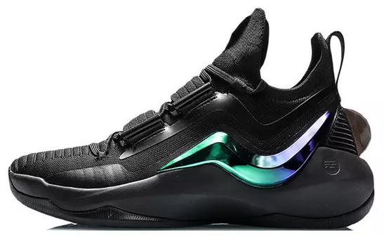 Баскетбольные кроссовки мужские среднего размера черные Lining