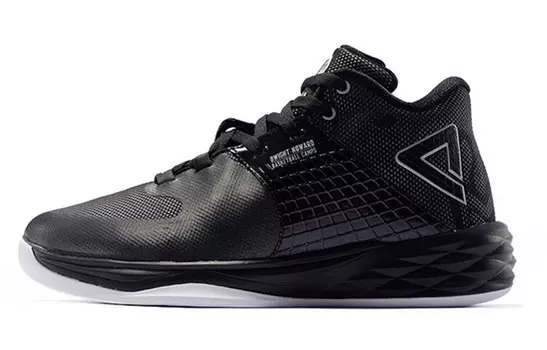 Баскетбольные кроссовки мужские среднего размера черные Peak