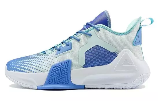 Баскетбольные кроссовки мужские среднего размера Eveblue/Techgreen/Iolite Peak