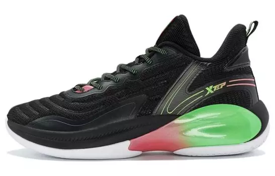 Баскетбольные кроссовки мужские высокие черные Xtep