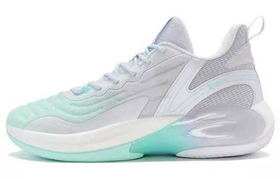 Баскетбольные кроссовки мужские высокие фиолетовые Xtep