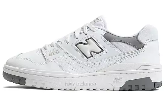 Баскетбольные кроссовки New Balance NB 550 Vintage Unisex, белый (Размер 41 RU)