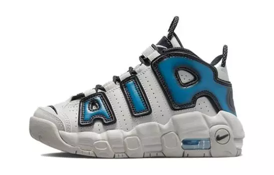 Баскетбольные кроссовки Nike Air More Uptempo Kids для детей, Белый