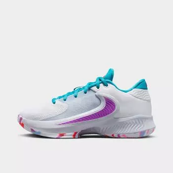 Баскетбольные кроссовки Nike Freak 4 для больших детей, белый